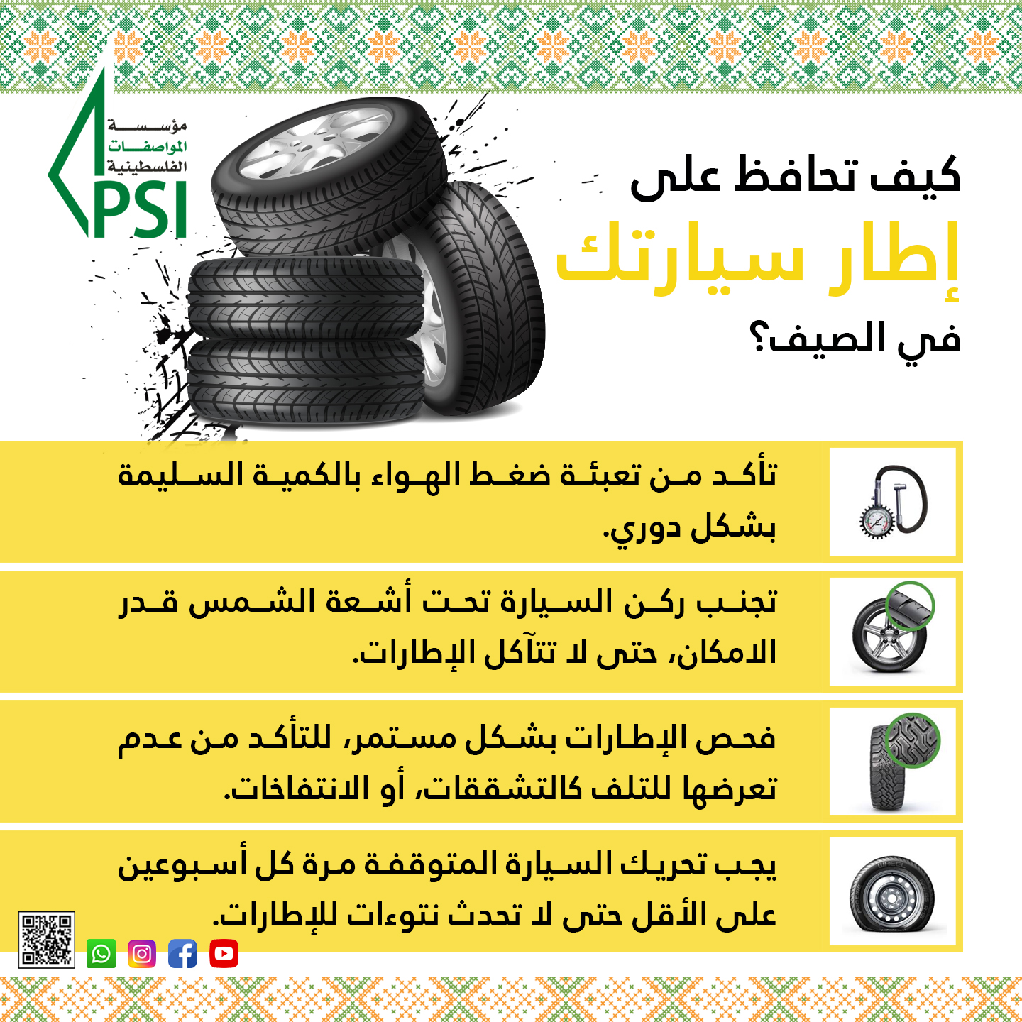 Awareness Campaign on Car Tires