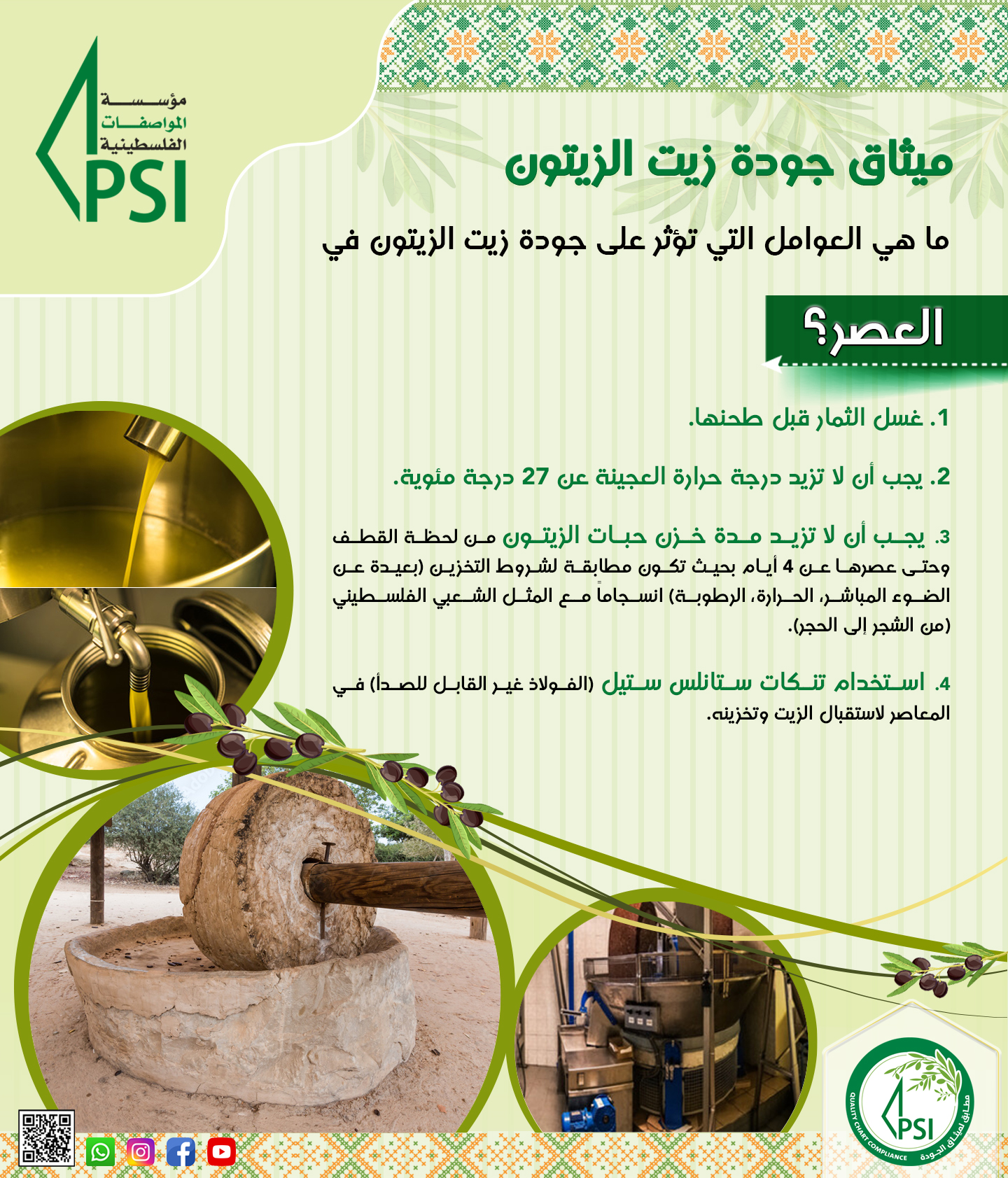 Awareness Campaign on Olive Oil Quality