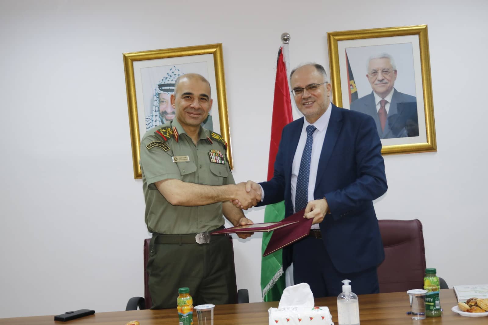 المواصفات والمقاييس" و"هيئة التدريب العسكري لقوى الامن" يوقعان مذكرة تفاهم